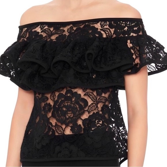 Alexis Ruffled Off-the-shoulder "Crista" Top NWOT SIZE SMALL - Picture 1 of 6